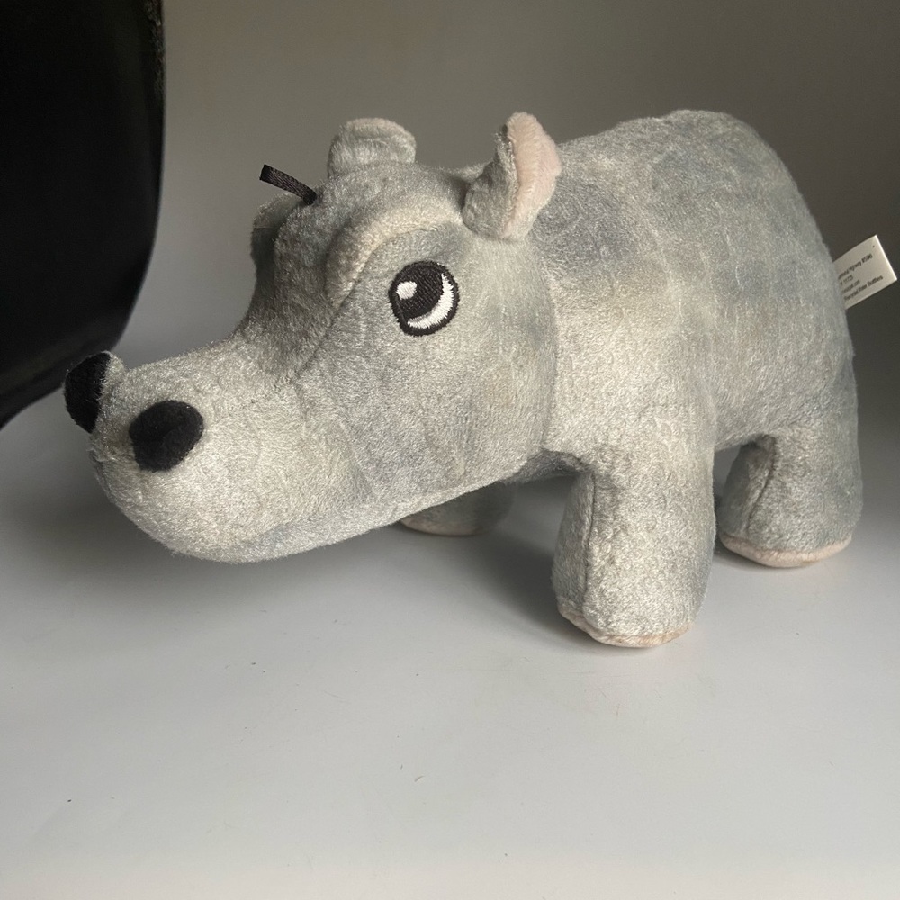 Snugarooz Plush Hippo Squeaker